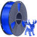 -/ Филамент NV PRINT PLA Transparent Blue для 3D печати диаметр 1.75мм  длина 330 метров  масса 1 кг