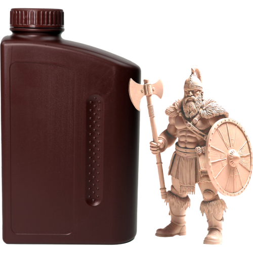 -/ Фотополимерная смола NVPRINT Standard Resin Beige для 3D печати;  1 кг/бут