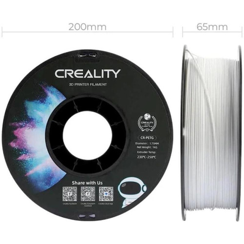 Пластик для принтера 3D Creality 3301030034 PETG d1.75мм 1кг 1цв.