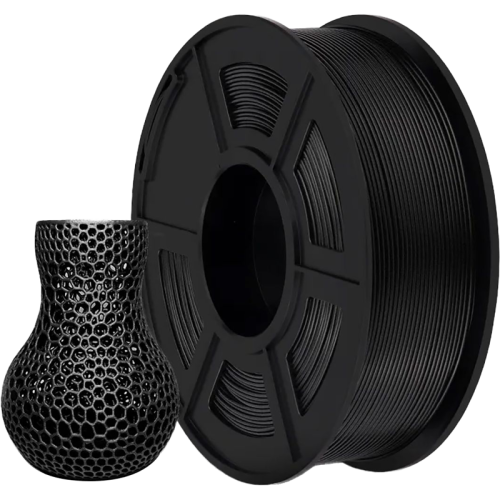 -/ Филамент NVPRINT PLA Carbon Fiber для 3D печати диаметр 1.75мм  длина 330 метров  масса 1 кг