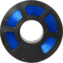 -/ Филамент NVPRINT PETG Clear Blue Прозрачно-синий для 3D печати диаметр 1.75мм    масса 1 кг