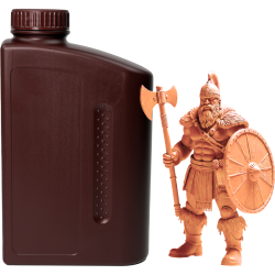 -/ Фотополимерная смола NVPRINT Standard Resin Orange для 3D печати;  1 кг/бут