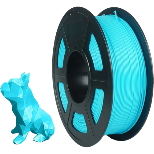 -/ Филамент NVPRINT PLA+ Sky Blue для 3D печати диаметр 1.75мм  длина 330 метров  масса 1 кг