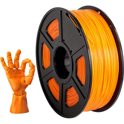 -/ Филамент NVPRINT ABS Orange для 3D печати диаметр 1.75мм  длина 330 метров  масса 1 кг