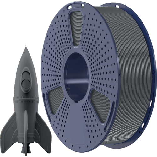 -/ Филамент NVPRINT PLA High Speed Grey для 3D печати диаметр 1.75мм  длина 330 метров  масса 1 кг