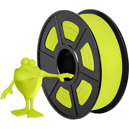 -/ Филамент NVPRINT PLA Matte Bright Yellow для 3D печати диаметр 1.75мм  длина 330 метров  масса 1 кг