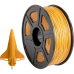 -/ Филамент NVPRINT ABS Gold для 3D печати диаметр 1.75мм  длина 330 метров  масса 1 кг