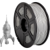 -/ Филамент NVPRINT ABS Silver для 3D печати диаметр 1.75мм  длина 330 метров  масса 1 кг