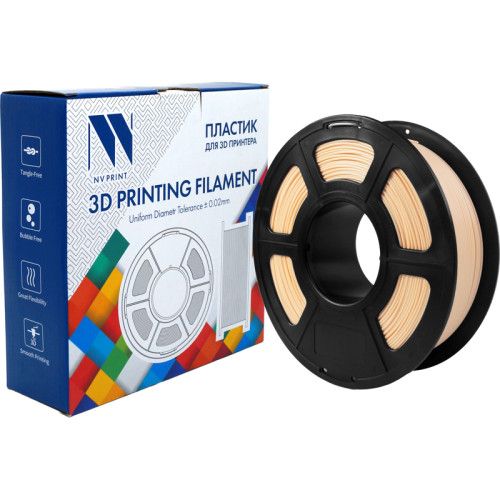 -/ Филамент NVPRINT PETG Skin для 3D печати диаметр 1.75мм  масса 1 кг