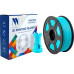 -/ Филамент NVPRINT ABS Cyan для 3D печати диаметр 1.75мм  длина 330 метров  масса 1 кг