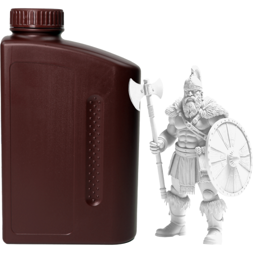 -/ Фотополимерная смола NVPRINT Standard Resin White для 3D печати;  1 кг/бут