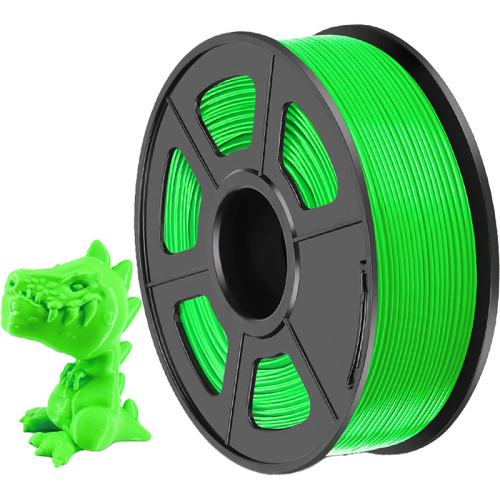 -/ Филамент NVPRINT PLA Noctilucent (Glow In the Dark) Green для 3D печати диаметр 1.75мм  длина 330 метров  масса 1 кг
