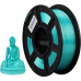 -/ Филамент NVPRINT Silk PLA+ Green для 3D печати диаметр 1.75мм  длина 330 метров  масса 1 кг