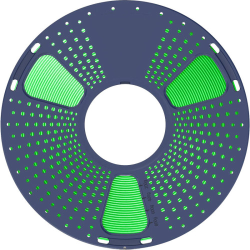 -/ Филамент NVPRINT PLA+ Trasparent Green для 3D печати диаметр 1.75мм  длина 330 метров  масса 1 кг