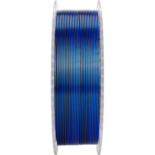 -/ Филамент NVPRINT Silk PLA+  Black/Blue  для 3D печати диаметр 1.75мм  длина 330 метров  масса 1 кг