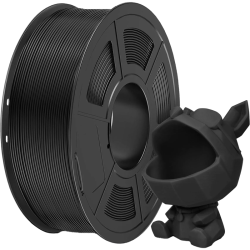 -/ Филамент NVPRINT PLA Meta Black для 3D печати диаметр 1.75мм  длина 330 метров  масса 1 кг