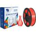 -/ Филамент NVPRINT TPU Trans. Red для 3D печати диаметр 1.75мм  длина 165 метров  масса 0,5 кг