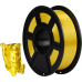 -/ Филамент NVPRINT Silk PLA+ Yellow для 3D печати диаметр 1.75мм  длина 330 метров  масса 1 кг