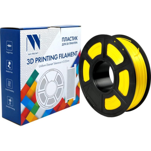 -/ Филамент NV PRINT Silk PLA+ GOLDEN для 3D печати диаметр 1.75мм масса 1 кг -/ Филамент NV PRINT Silk PLA+ GOLDEN для 3D печати диаметр 1.75мм масса 1 кг