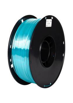 -/ Пластик для принтера 3D Cactus CS-3D-PLA-1KG-S-CYAN PLA SILK d1.75мм 1кг L326м 1цв.