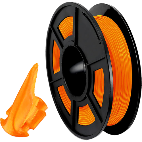 -/ Филамент NVPRINT TPU Orange для 3D печати диаметр 1.75мм  длина 165 метров  масса 0,5 кг