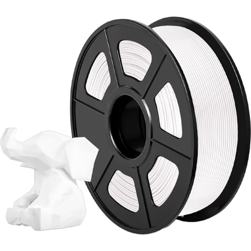 -/ Филамент NVPRINT PLA+ White для 3D печати диаметр 1.75мм  длина 330 метров  масса 1 кг