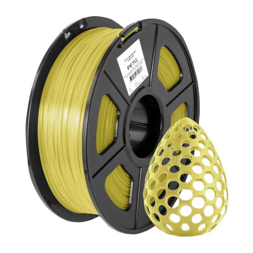 Пластик для принтера 3D Cactus CS-3D-PETG-1KG-T-YELLOW PETG d1.75мм 1кг L316м 1цв.