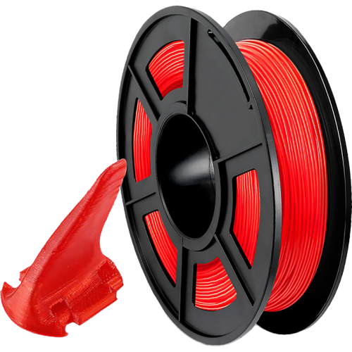 -/ Филамент NVPRINT TPU Red для 3D печати диаметр 1.75мм  длина 165 метров  масса 0,5 кг