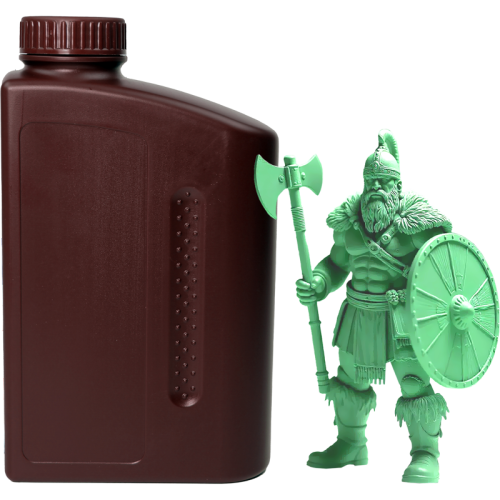 -/ Фотополимерная смола NVPRINT Plant Based Resin Green для 3D печати 1 кг (бут)