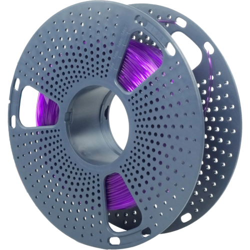 -/ Филамент NVPRINT TPU Trans. Purple для 3D печати диаметр 1.75мм  длина 165 метров  масса 0,5 кг