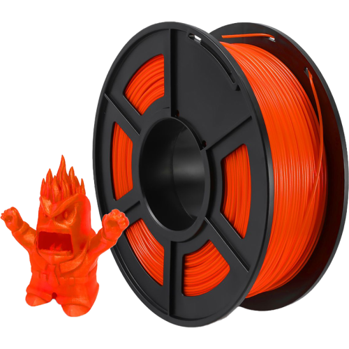 -/ Филамент NVPRINT PETG Orange для 3D печати диаметр 1.75мм  длина 330 метров  масса 1 кг
