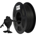-/ Филамент NVPRINT PLA Matte Black для 3D печати диаметр 1.75мм  длина 330 метров  масса 1 кг