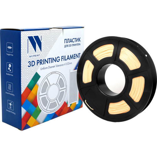 -/ Филамент NVPRINT TPU Skin для 3D печати диаметр 1.75мм   масса 0,5 кг