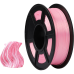 -/ Филамент NVPRINT Silk PLA+ Pink для 3D печати диаметр 1.75мм  длина 330 метров  масса 1 кг