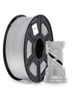 Пластик для принтера 3D Cactus CS-3D-PETG-1KG-SILVER PETG d1.75мм 1кг L316м 1цв.
