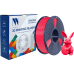 -/ Филамент NVPRINT PETG Glow Red для 3D печати диаметр 1.75мм  длина 330 метров  масса 1 кг