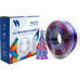 -/ Филамент NVPRINT Silk PLA+ Rainbow 02 для 3D печати диаметр 1.75мм  длина 330 метров  масса 1 кг