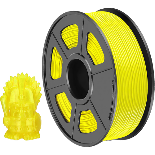 -/ Филамент NVPRINT PETG Yellow для 3D печати диаметр 1.75мм  длина 330 метров  масса 1 кг