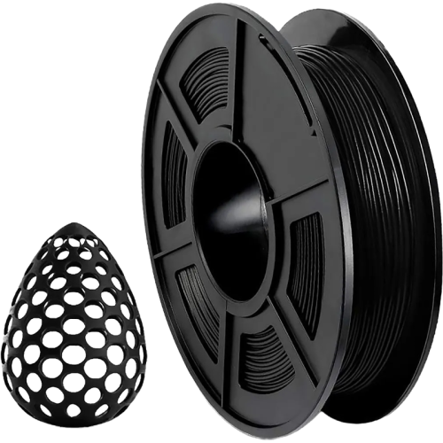 -/ Филамент NVPRINT TPU Black для 3D печати диаметр 1.75мм  длина 165 метров  масса 0,5 кг