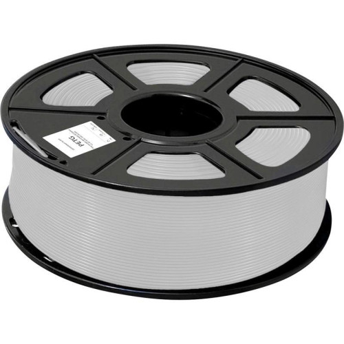Пластик для принтера 3D Cactus CS-3D-PETG-1KG-SILVER PETG d1.75мм 1кг L316м 1цв.