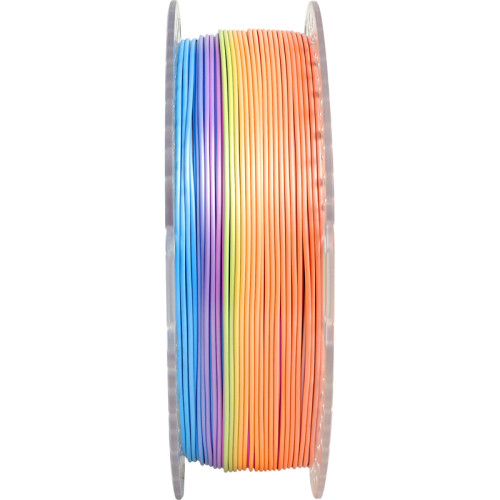 -/ Филамент NVPRINT Silk PLA+ Rainbow 04 для 3D печати диаметр 1.75мм  длина 330 метров  масса 1 кг