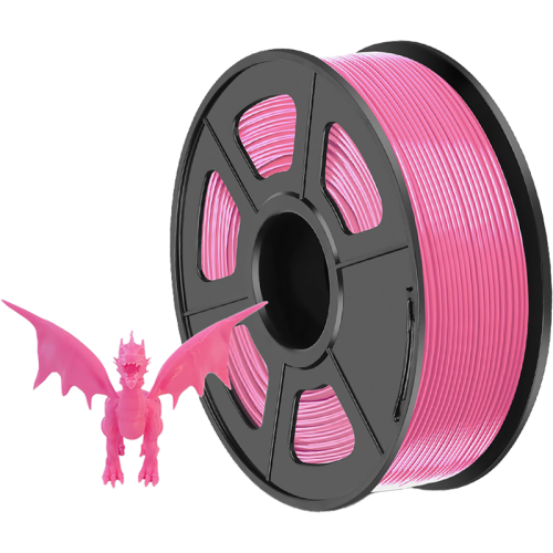 -/ Филамент NVPRINT PETG Pink для 3D печати диаметр 1.75мм  длина 330 метров  масса 1 кг