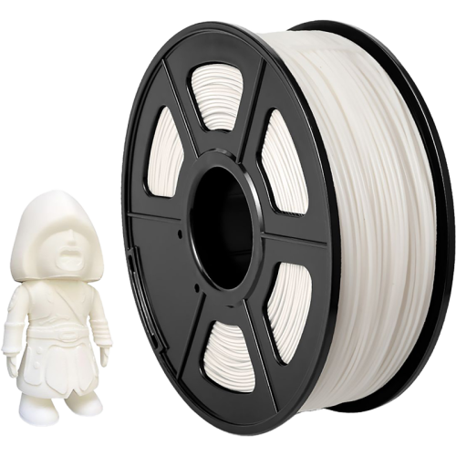 -/ Филамент NVPRINT ABS White для 3D печати диаметр 1.75мм  длина 330 метров  масса 1 кг