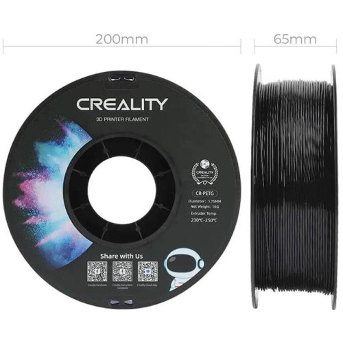 Пластик для принтера 3D Creality 3301030035 PETG d1.75мм 1кг 1цв. Пластик для принтера 3D Creality 3301030035 PETG d1.75мм 1кг 1цв.