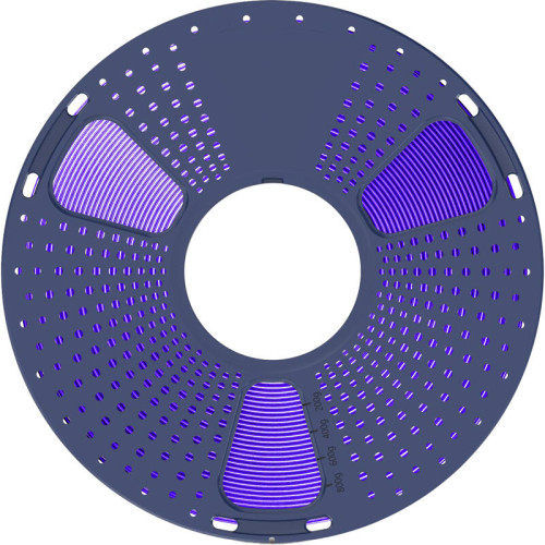 -/ Филамент NVPRINT PLA+ Trasparent Purple для 3D печати диаметр 1.75мм  длина 330 метров  масса 1 кг