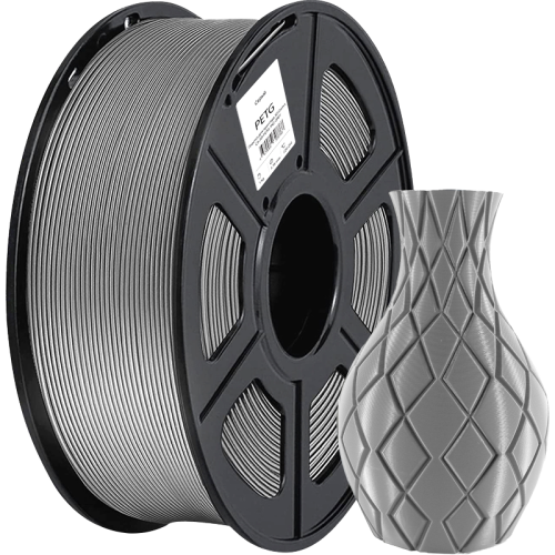 Пластик для принтера 3D Cactus CS-3D-PETG-1KG-GREY PETG d1.75мм 1кг L316м 1цв.
