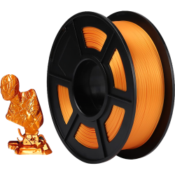 -/ Филамент NV PRINT Silk PLA+Brass для 3D печати диаметр 1.75мм  длина 330 метров  масса 1 кг