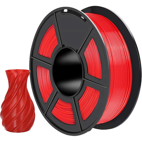 -/ Филамент NVPRINT PETG Red для 3D печати диаметр 1.75мм  длина 330 метров  масса 1 кг