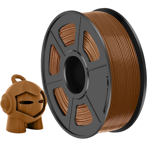 -/ Филамент NVPRINT PETG Coffee для 3D печати диаметр 1.75мм  длина 330 метров  масса 1 кг