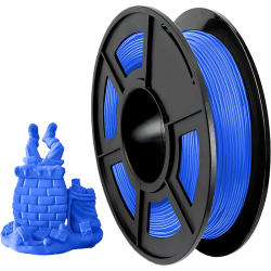 -/ Филамент NVPRINT TPU Blue для 3D печати диаметр 1.75мм  длина 165 метров  масса 0,5 кг